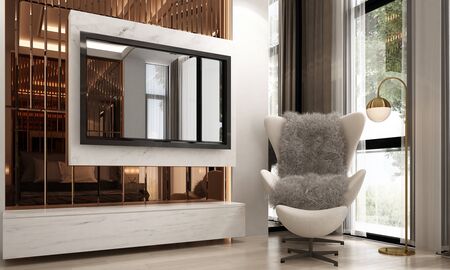 Modern luxury living room interior designの写真素材