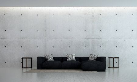 Minimal living room interior design