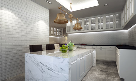 Modern interior design decoration of living room and concrete wall texture backgroundの写真素材