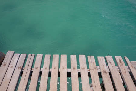 The Bridge in sea at Samed Islandの写真素材