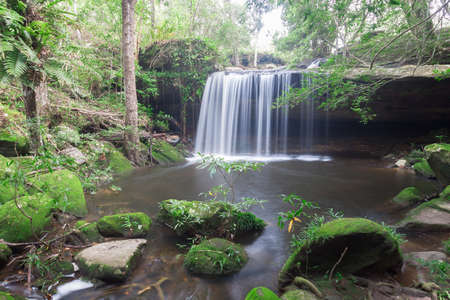 Waterfall in Phukradung ,Thailandの写真素材