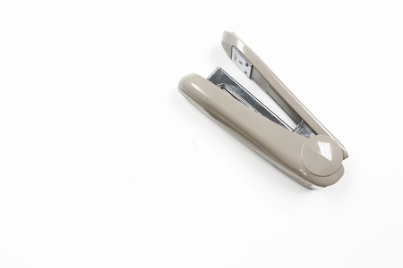 Stapler isolated on white.の写真素材