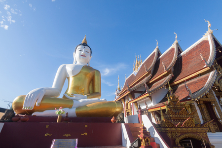 Wat rajamontean temple is  beautiful temple in Chiangmai , Thailandのeditorial素材