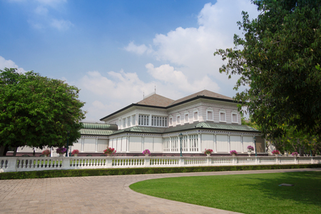 The Summer Palace of formerly Thai kings as a summer dwelling. Bang Pa-In district, Ayutthaya Provinceのeditorial素材