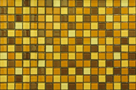 Brownish tone mosaic tile background