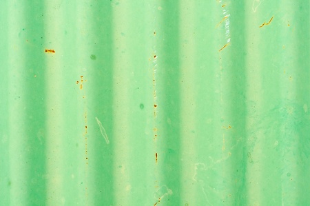 Green galvanized iron as a background or patternの写真素材