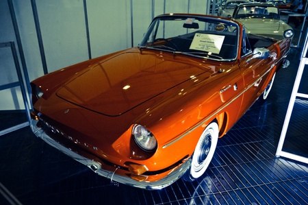 PATHUM THANI,THAILAND-JUNE 23: a Renault Caravelle on display at the 35th Vintage Car Concours on...