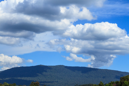 Mountain at Khao Yai national parkの写真素材