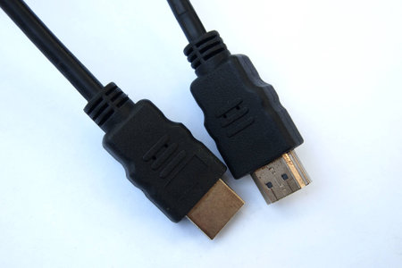 hdmi cableの写真素材