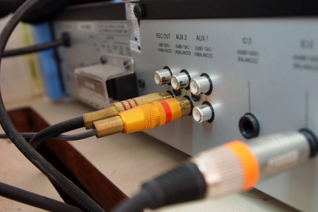 cable audioの写真素材