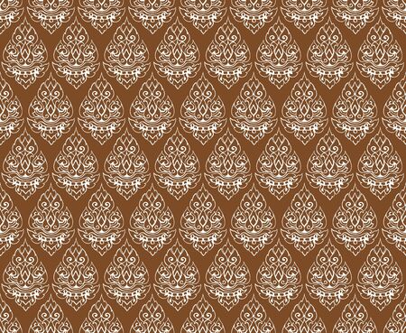 Artistic of traditional line thai Graphics の写真素材