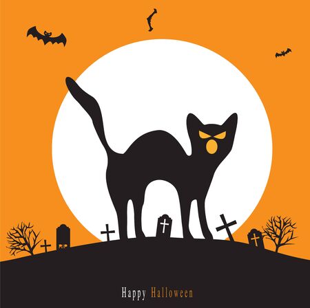 Spooky Halloween background のイラスト素材