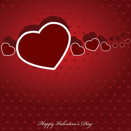 Valentines hearts. Vector illustration. のイラスト素材