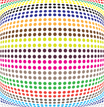 Seamless dot pattern, vector background. のイラスト素材