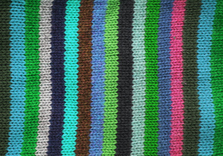 Knitting yarn background mix colors
