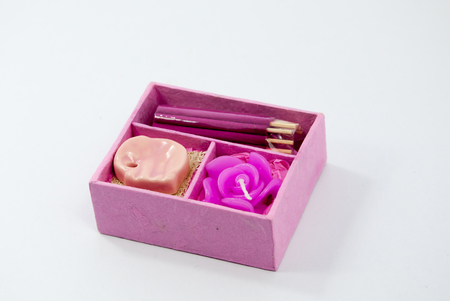 Set of aroma in spa for relaxの写真素材