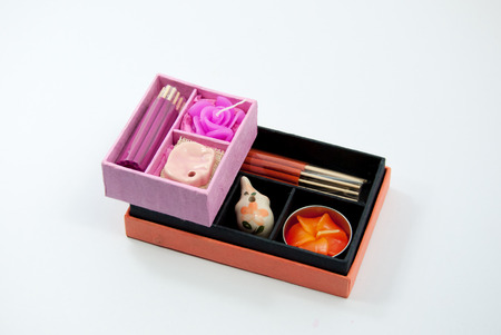 Set of aroma in spa for relaxの写真素材