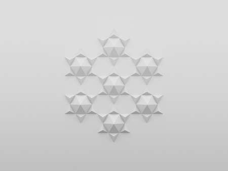Abstract Triangle Geometrical Background illustrationの写真素材