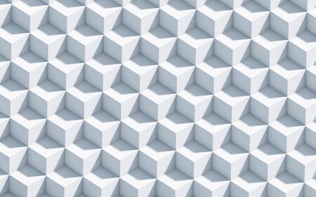 3d monochrome background with cubes, art, concept, backgroundの写真素材