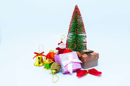 christmas decoration isolate on white background, christmas objectの写真素材