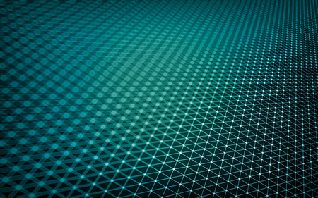 Abstract polygonal space low poly dark background with connecting dots and lines. Connection...