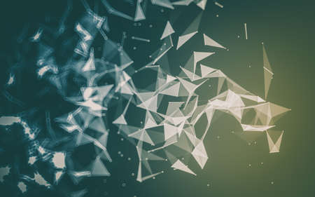 Abstract low poly background, geometry triangle, mosaic pastel color backgroundの写真素材