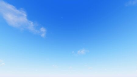Cloudy blue sky abstract background, blue sky background with tiny clouds, 3d renderingの写真素材