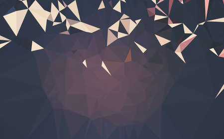 Abstract low poly background, geometry triangle, mosaic pastel color backgroundの写真素材