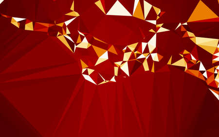 Abstract low poly background, geometry triangle, mosaic pastel color backgroundの写真素材