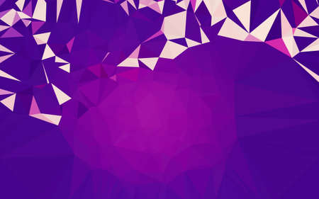 Abstract low poly background, geometry triangle, mosaic pastel color backgroundの写真素材