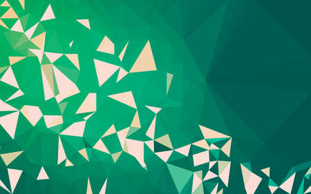 Abstract low poly background, geometry triangle, mosaic pastel color backgroundの写真素材
