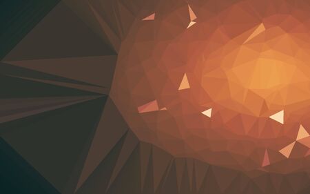 Abstract low poly background, geometry triangle, mosaic pastel color backgroundの写真素材