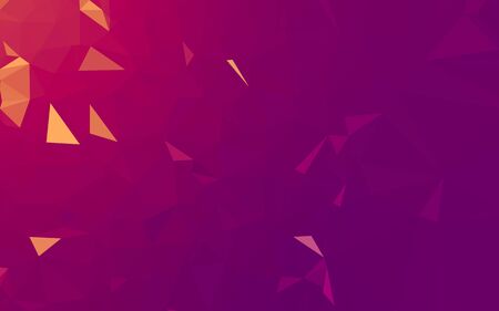 Abstract low poly background, geometry triangle, mosaic pastel color backgroundの写真素材