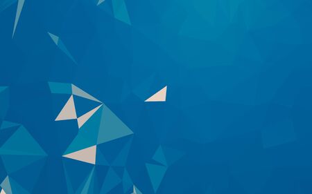 Abstract low poly background, geometry triangle, mosaic pastel color background