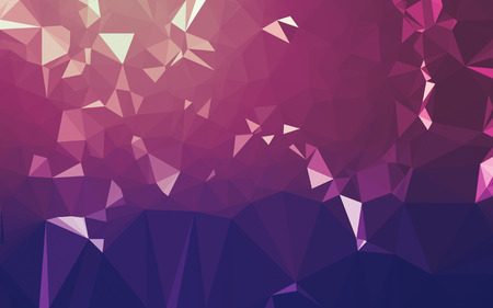 Abstract low poly background, geometry triangle, mosaic pastel color backgroundの写真素材