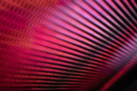 CloseUp LED blurred screen. LED soft focus background. abstract background ideal for design.の写真素材