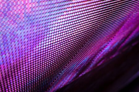 CloseUp LED blurred screen. LED soft focus background. abstract background ideal for design.の写真素材