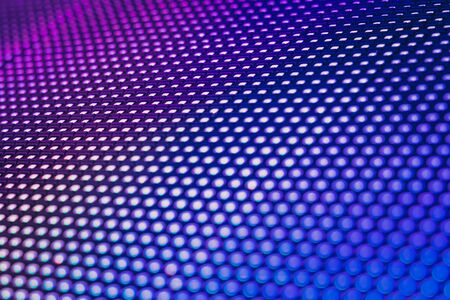 CloseUp LED blurred screen. LED soft focus background. abstract background ideal for design.の写真素材