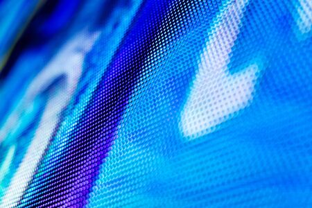 CloseUp LED blurred screen. LED soft focus background. abstract background ideal for design.