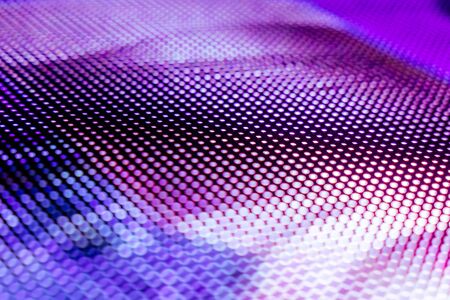 CloseUp LED blurred screen. LED soft focus background. abstract background ideal for design.