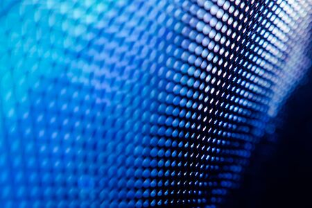 CloseUp LED blurred screen. LED soft focus background. abstract background ideal for design.の写真素材