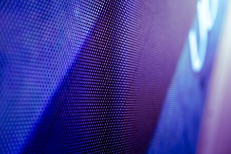 CloseUp LED blurred screen. LED soft focus background. abstract background ideal for design.の写真素材