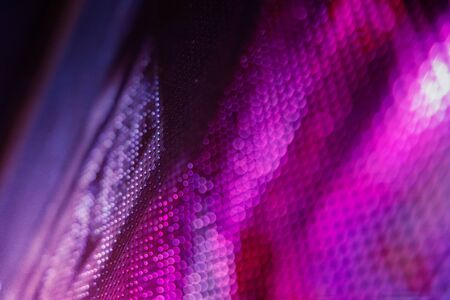 CloseUp LED blurred screen. LED soft focus background. abstract background ideal for design.の写真素材