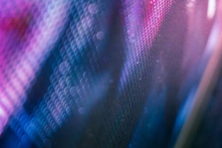 CloseUp LED blurred screen. LED soft focus background. abstract background ideal for design.の写真素材