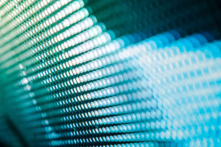 CloseUp LED blurred screen. LED soft focus background. abstract background ideal for design.