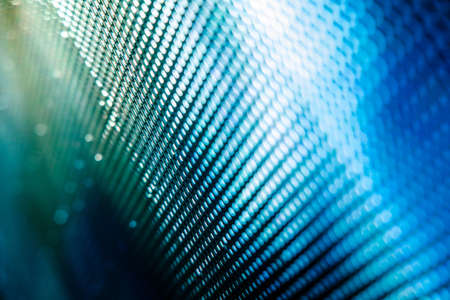 CloseUp LED blurred screen. LED soft focus background. abstract background ideal for design.の写真素材