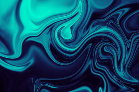 Abstract background of colorful liquid liner. Abstract texture of liquid acrylic.の写真素材