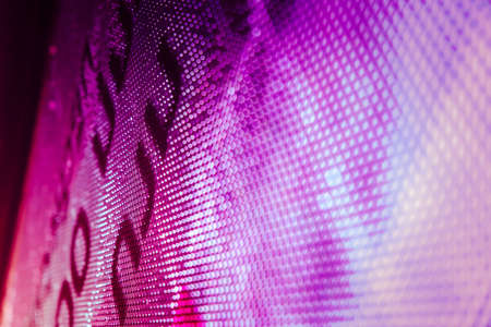 CloseUp LED blurred screen. LED soft focus background. abstract background ideal for design.