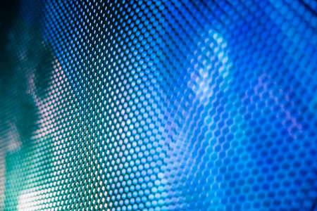 CloseUp LED blurred screen. LED soft focus background. abstract background ideal for design.の写真素材