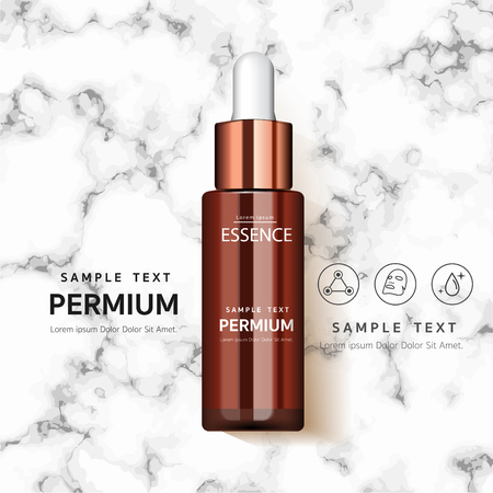 Facial Treatment Essence Skin Care Cosmeticのイラスト素材